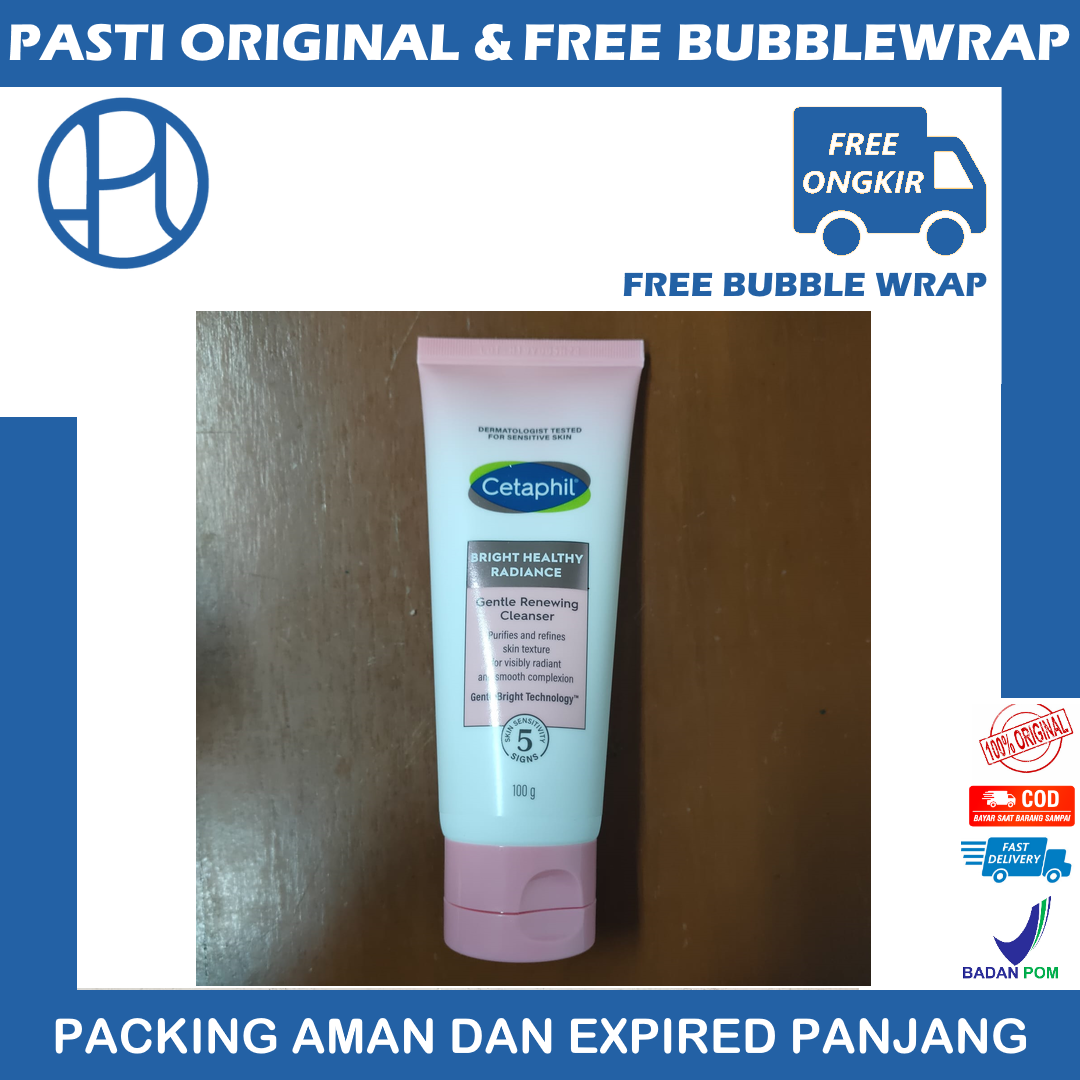 CETAPHIL BRIGHT HEALTHY RADIANCE GENTLE RENEWING CLEANSER 100GR