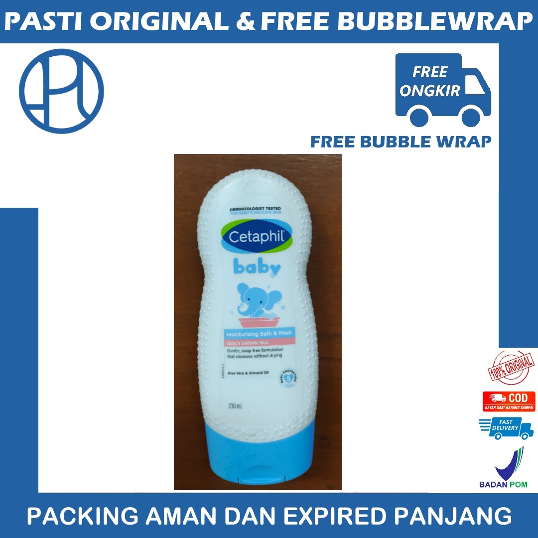 CETAPHIL BABY MOISTURISING BATH WASH 230ML